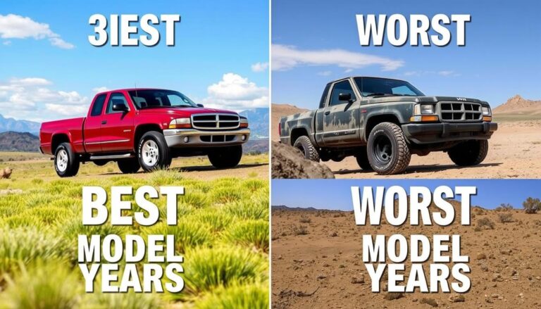 Dodge Dakota Years to Avoid