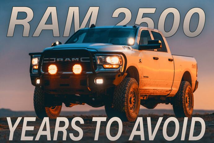 Dodge Ram 2500 Years to Avoid