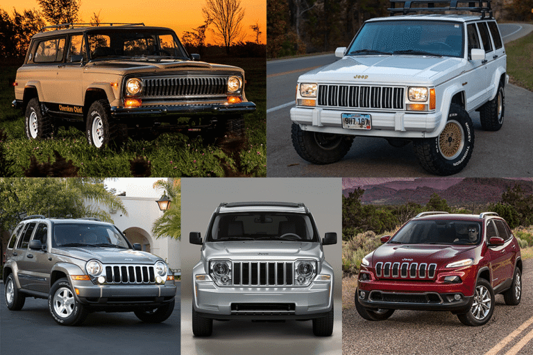 Jeep Cherokee Generations