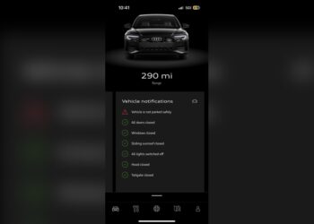 Audi Vehicle is Not Parked Safely