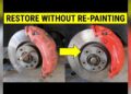 Clean Painted Brake Calipers