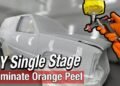 Get Orange Peel Out Single Stage Paint