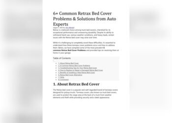 Retrax Bed Cover Problems