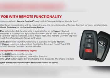 Toyota Remote Start Without Subscription